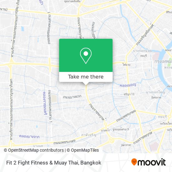 Fit 2 Fight Fitness & Muay Thai map