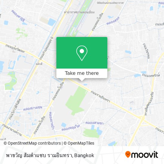 พาขวัญ ส้มตำแซบ รามอินทรา map