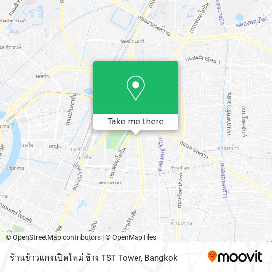 ร้านข้าวแกงเปิดใหม่ ข้าง TST Tower map