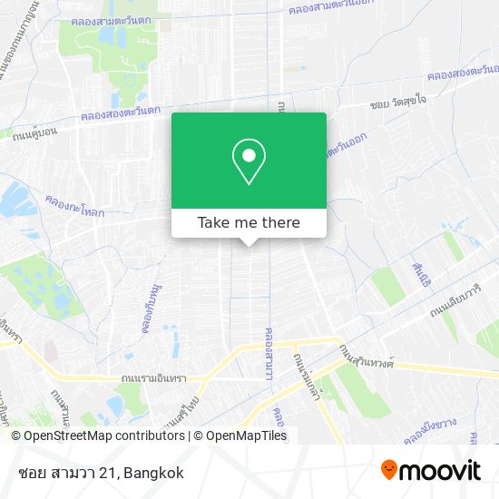 ซอย สามวา 21 map