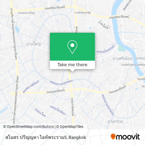 สโมสร ปริญญดา ไลท์พระราม5 map