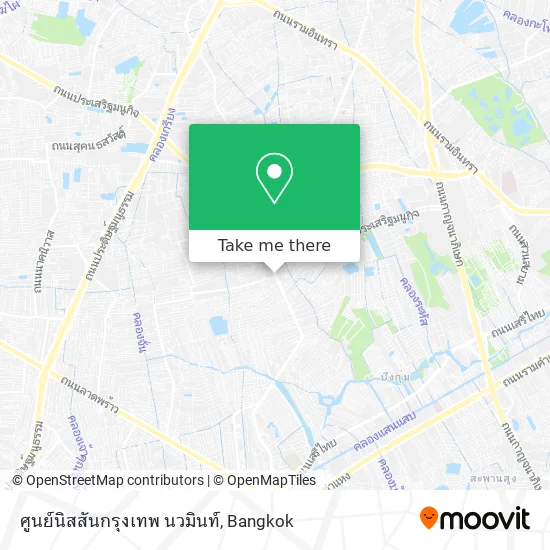 ศูนย์นิสสันกรุงเทพ นวมินท์ map