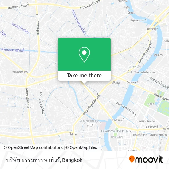บริษัท ธรรมหรรษาทัวร์ map