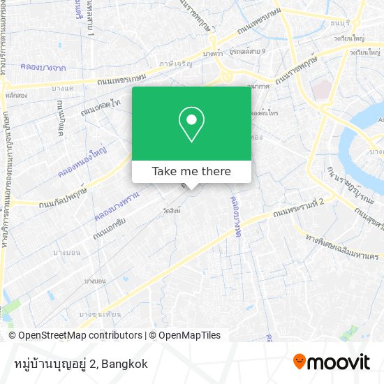 หมู่บ้านบุญอยู่ 2 map