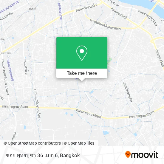 ซอย พุทธบูชา 36 แยก 6 map