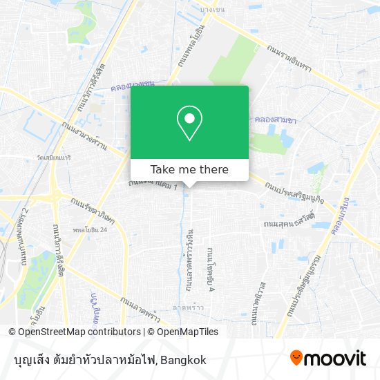 บุญเส็ง ต้มยำหัวปลาหม้อไฟ map