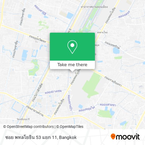 ซอย พหลโยธิน 53 แยก 11 map