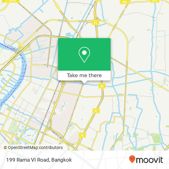 199 Rama VI Road map