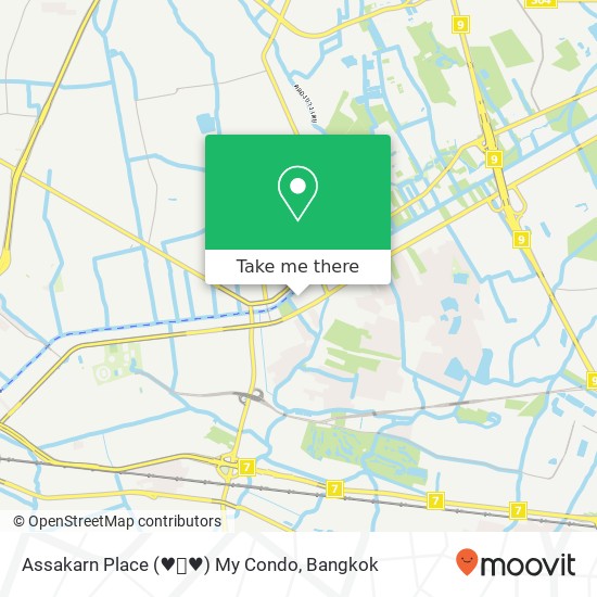 Assakarn Place (♥｡♥) My Condo map