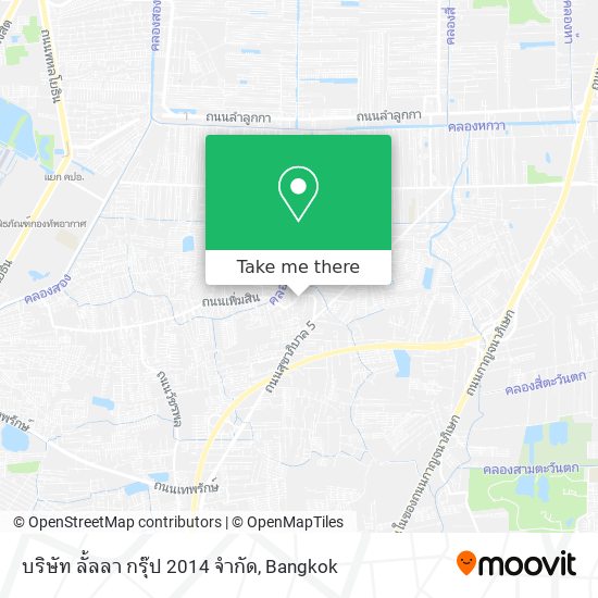 บริษัท ลั้ลลา กรุ๊ป 2014 จำกัด map