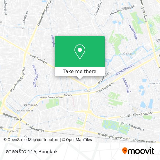 ลาดพร้าว 115 map