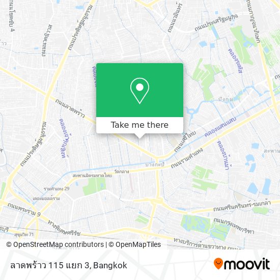 ลาดพร้าว 115 แยก 3 map