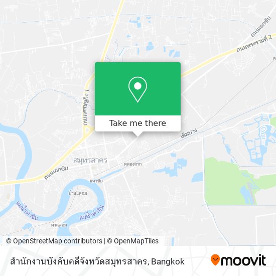 สำนักงานบังคับคดีจังหวัดสมุทรสาคร map