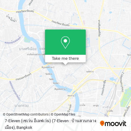 7-Eleven (เซเว่น อีเลฟเว่น) (7-Eleven : บ้านสวนกลางเมือง) map