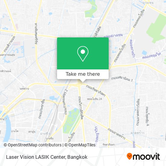 Laser Vision LASIK Center map