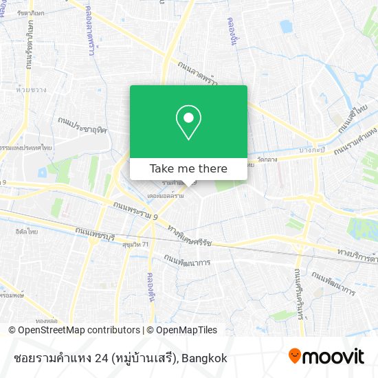 ซอยรามคำแหง 24 (หมู่บ้านเสรี) map