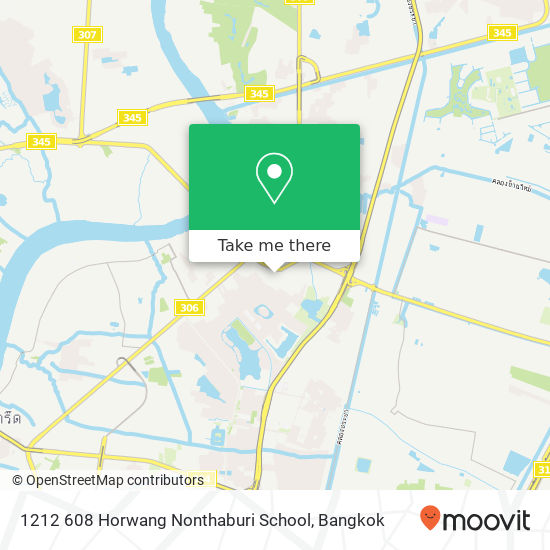 1212 608 Horwang Nonthaburi School map