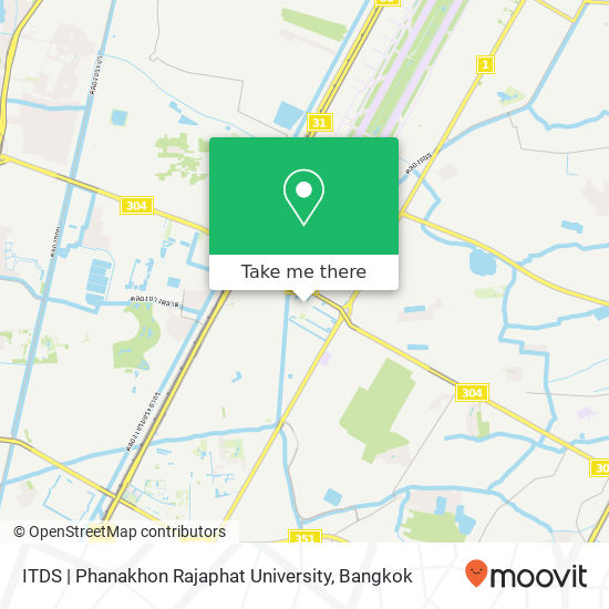 ITDS | Phanakhon Rajaphat University map