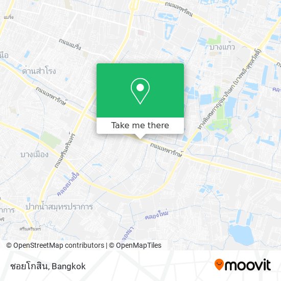 ซอยโกสิน map