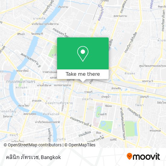 คลินิก ภัทรเวช map