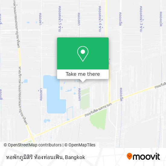 หอพักภูมิสิริ ห้องท่อนเฟิน map