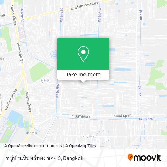 หมู่บ้านรินทร์ทอง ซอย 3 map