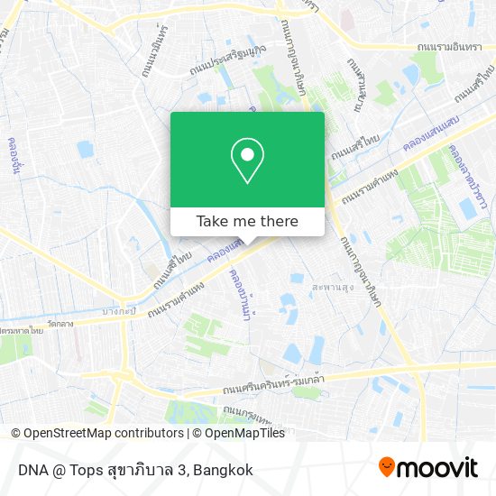 DNA @ Tops สุขาภิบาล 3 map