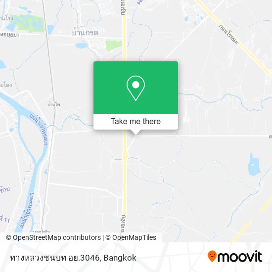 ทางหลวงชนบท อย.3046 map