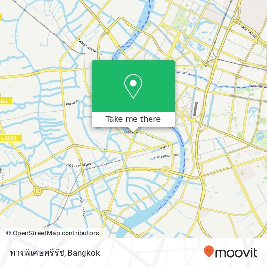 ทางพิเศษศรีรัช map