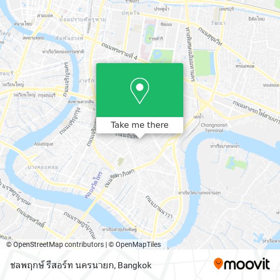 ชลพฤกษ์ รีสอร์ท นครนายก map