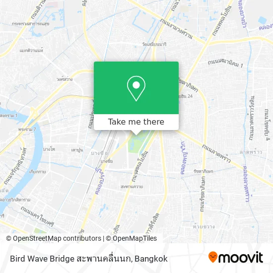 Bird Wave Bridge สะพานคลื่นนก map