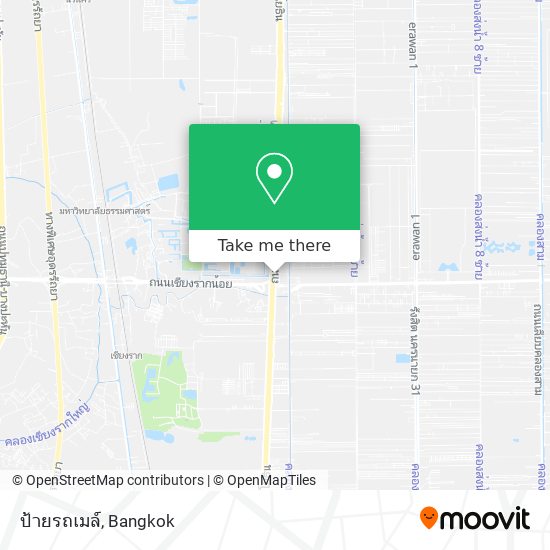 ป้ายรถเมล์ map