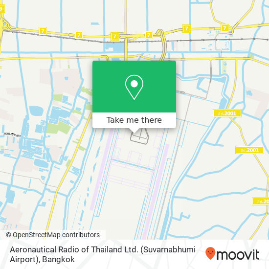 Aeronautical Radio of Thailand Ltd. (Suvarnabhumi Airport) map