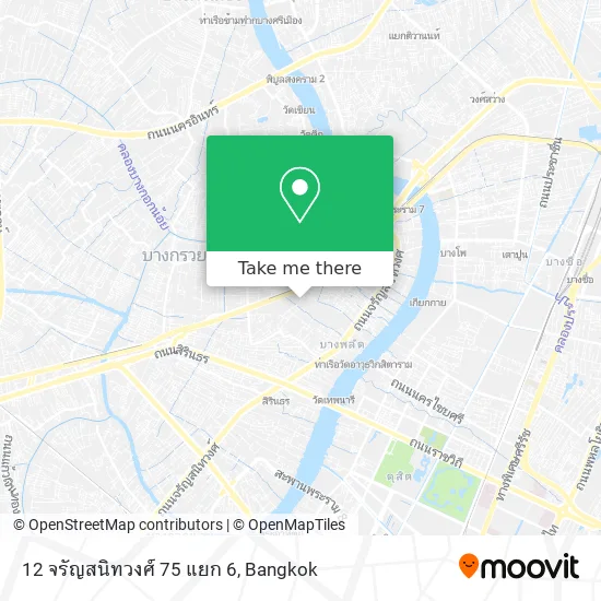 12 จรัญสนิทวงศ์ 75 แยก 6 map