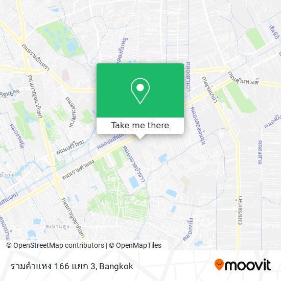 รามคำแหง 166 แยก 3 map