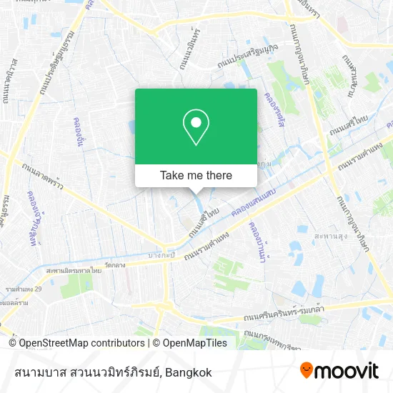 สนามบาส สวนนวมิทร์ภิรมย์ map