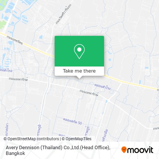 Avery Dennison (Thailand) Co.,Ltd.(Head Office) map