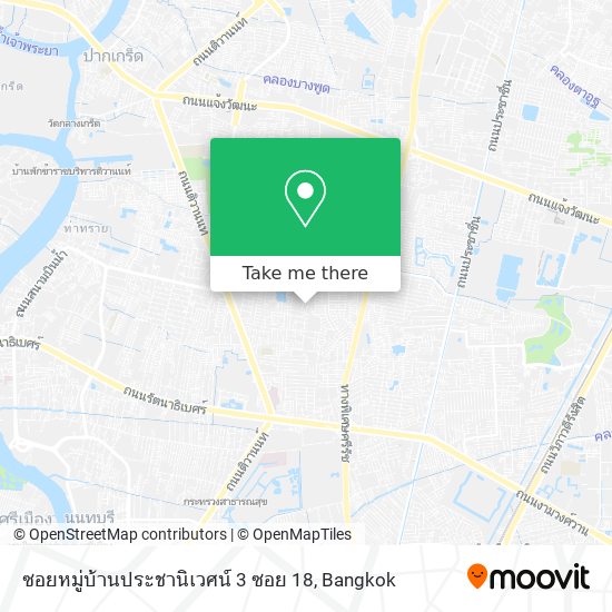 ซอยหมู่บ้านประชานิเวศน์ 3 ซอย 18 map