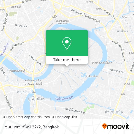 ซอย เพชรหึงษ์ 22/2 map