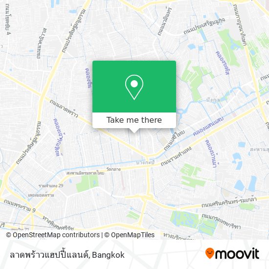 ลาดพร้าวแฮปปี้แลนด์ map