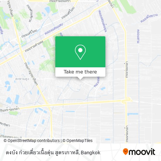 ดงบัง ก๋วยเตี๋ยวเนื้อตุ๋น สูตรเกาหลี map