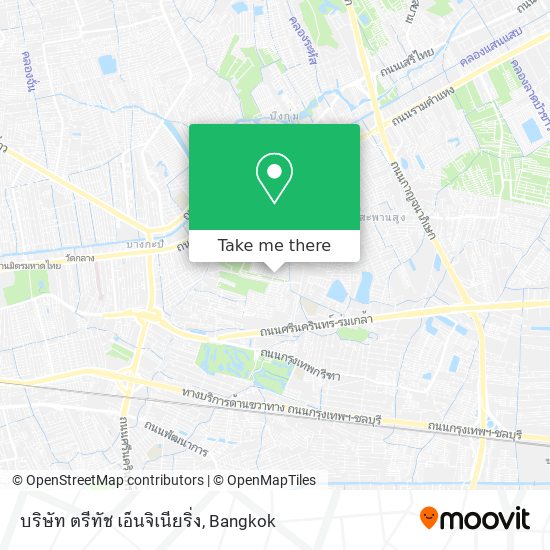 บริษัท ตรีทัช เอ็นจิเนียริ่ง map