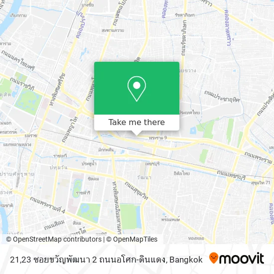 21,23 ซอยขวัญพัฒนา 2 ถนนอโศก-ดินแดง map