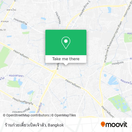 ร้านก๋วยเตี๋ยวเป็ดเจ้าสัว map