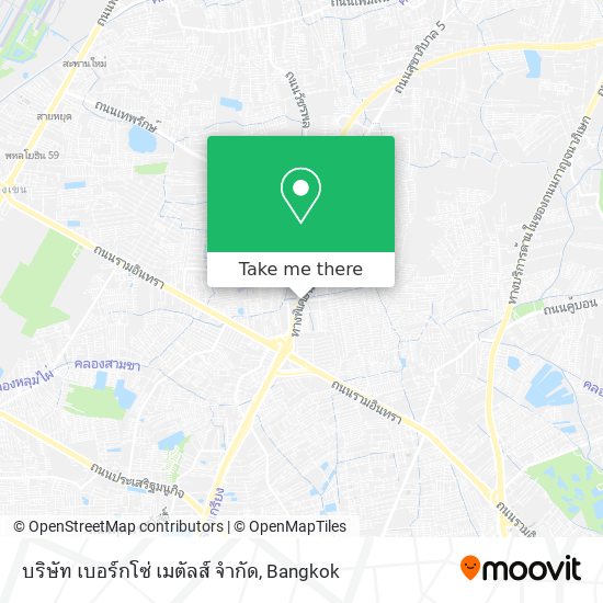 บริษัท เบอร์กโซ่ เมตัลส์ จำกัด map
