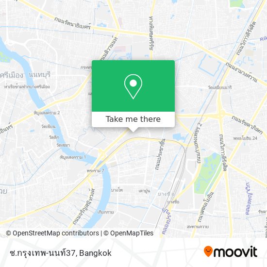 ซ.กรุงเทพ-นนท์37 map