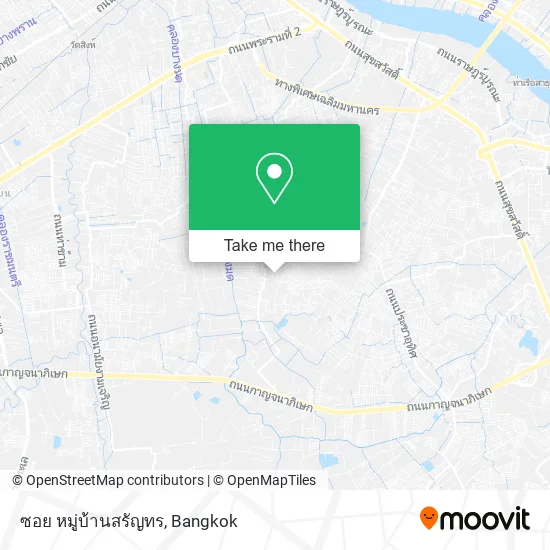 ซอย หมู่บ้านสรัญทร map
