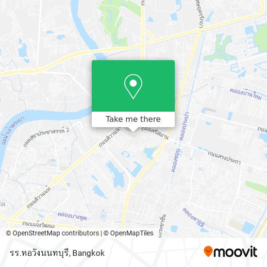 รร.หอวังนนทบุรี map