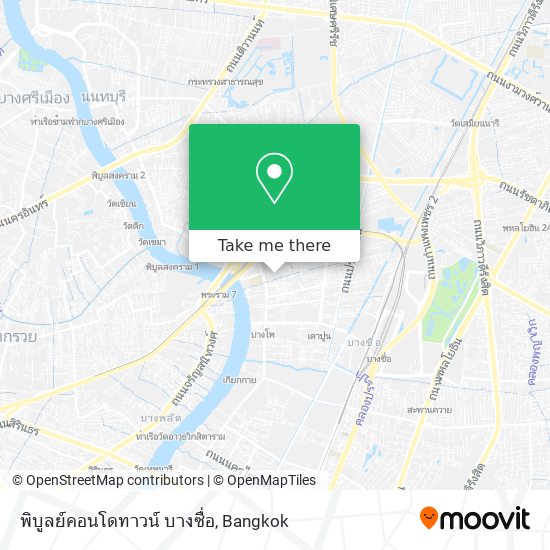 พิบูลย์คอนโดทาวน์ บางซื่อ map