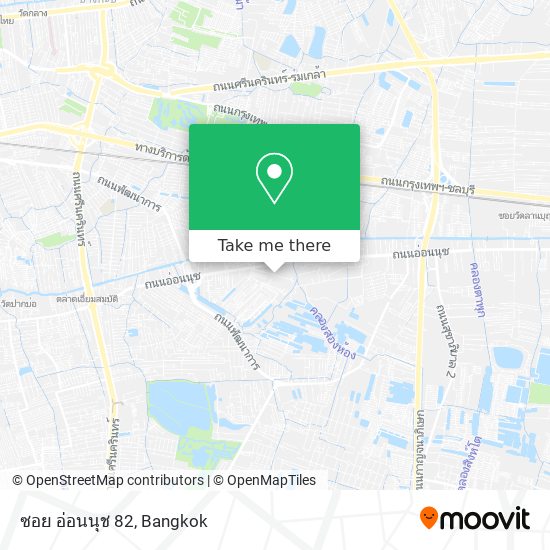 ซอย อ่อนนุช 82 map